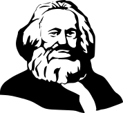 Imagem de Marx para acesso à página de Grupos Marxistas